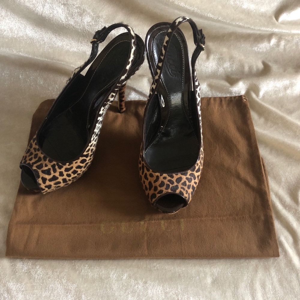 Sexy GUCCI Heels Sz8.5 (Free Gift Idea) See Below